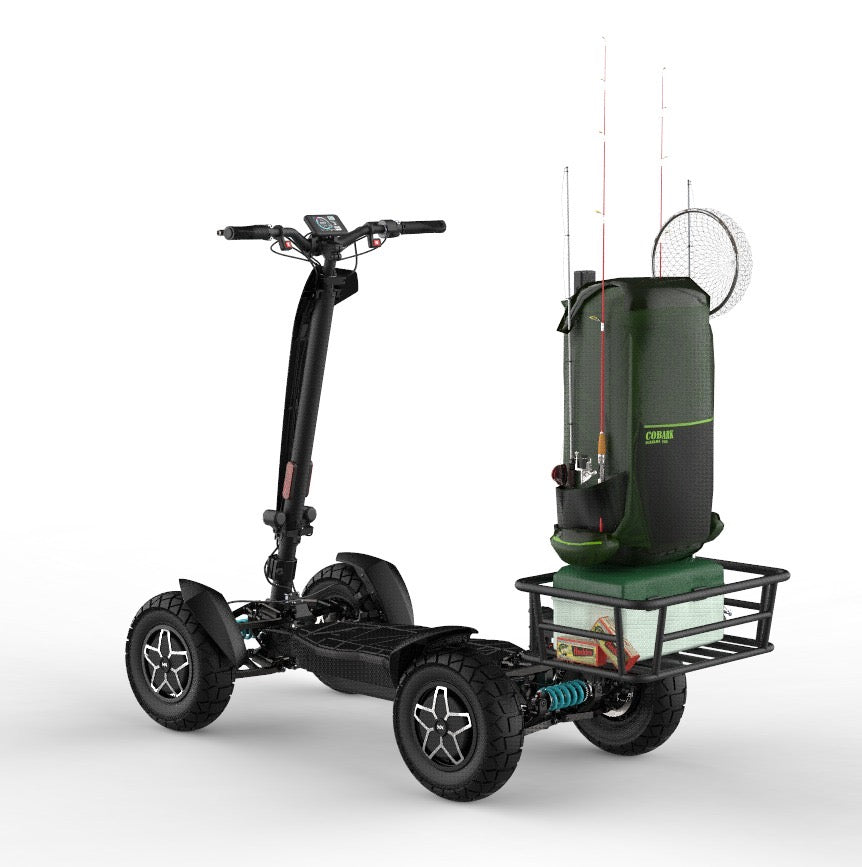 Electric ATV Scooter Outdoor Rack