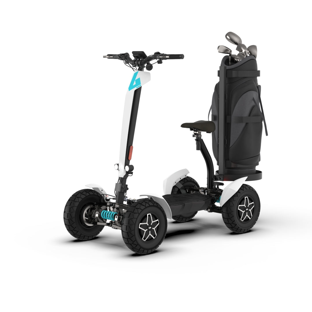 Golf Bag Holder For Electric Atv Scooters