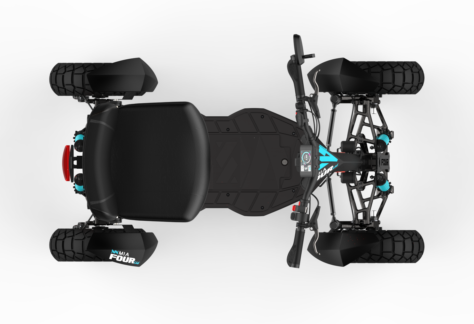 Mia Four X2 | Mobility Scooter | Two-Wheel Drive (4x2) | With Battery