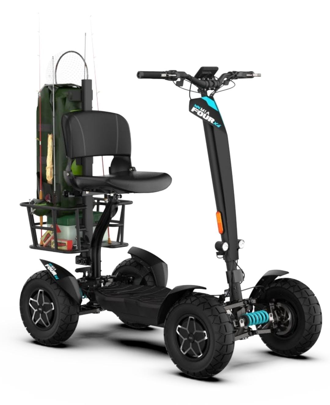 Electric ATV Scooter Outdoor Rack