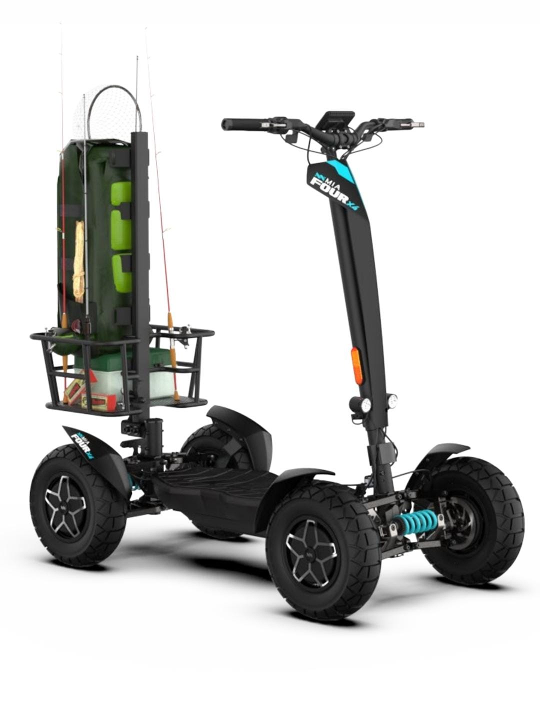 Electric ATV Scooter Outdoor Rack