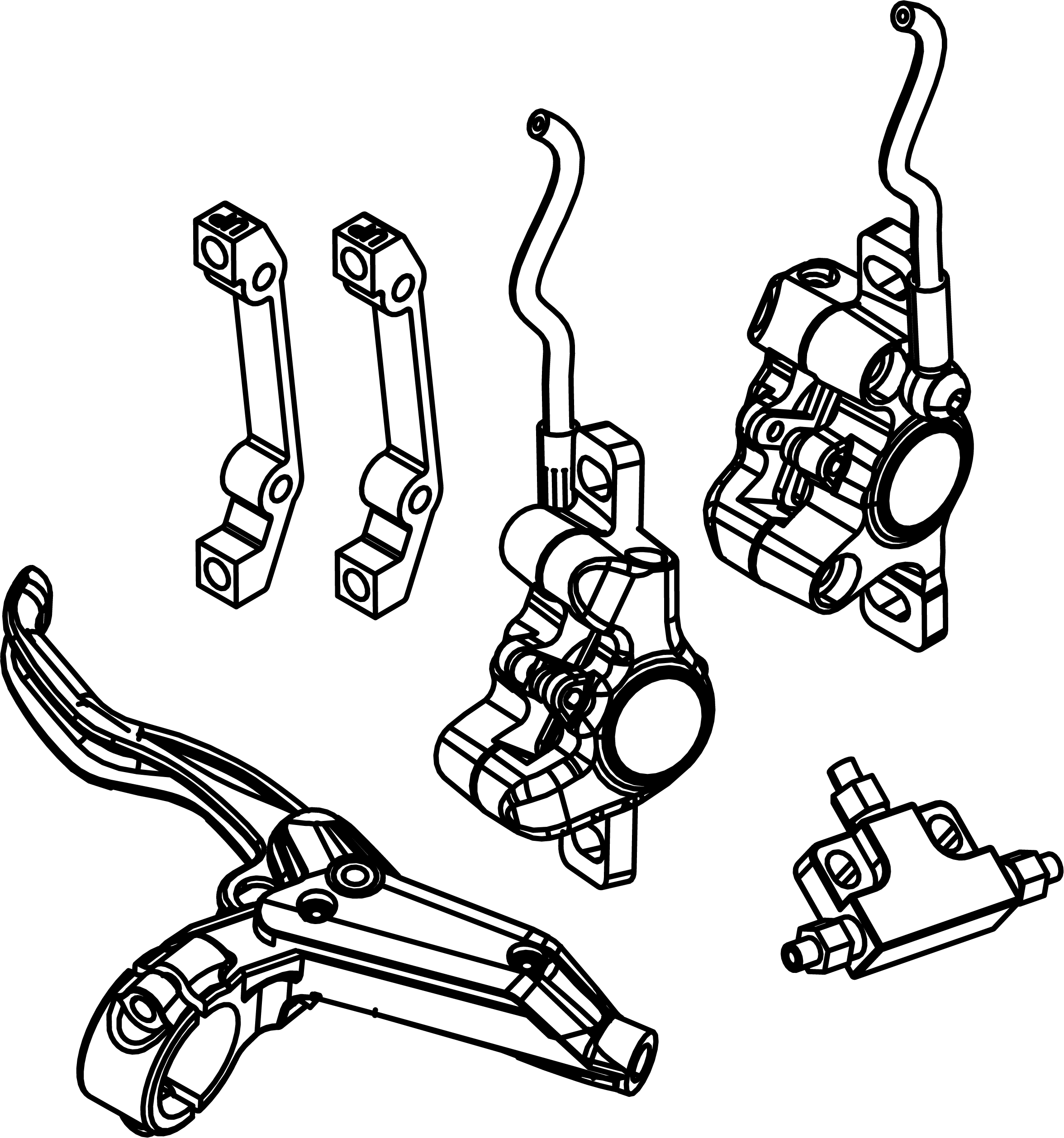 Durable Rear Disc Brake