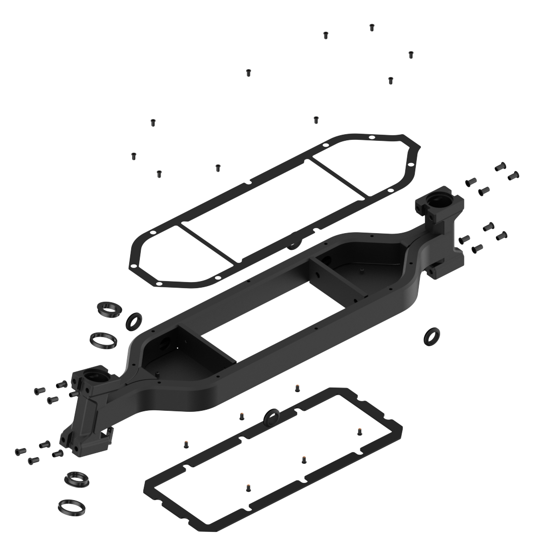 Assembled Chassis for Electric ATV Scooter