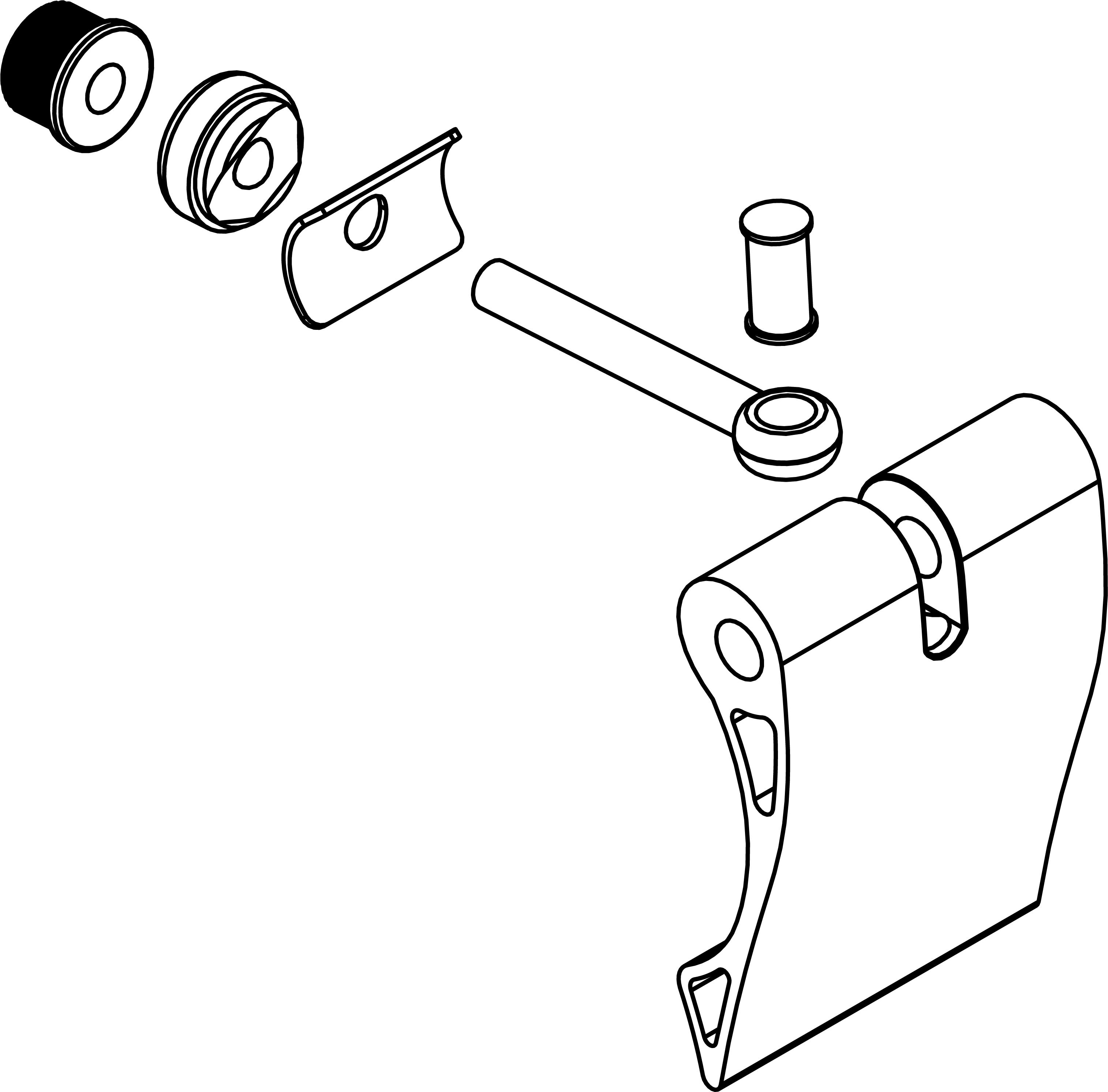 Quick Release Handle for Electric ATV Scooters