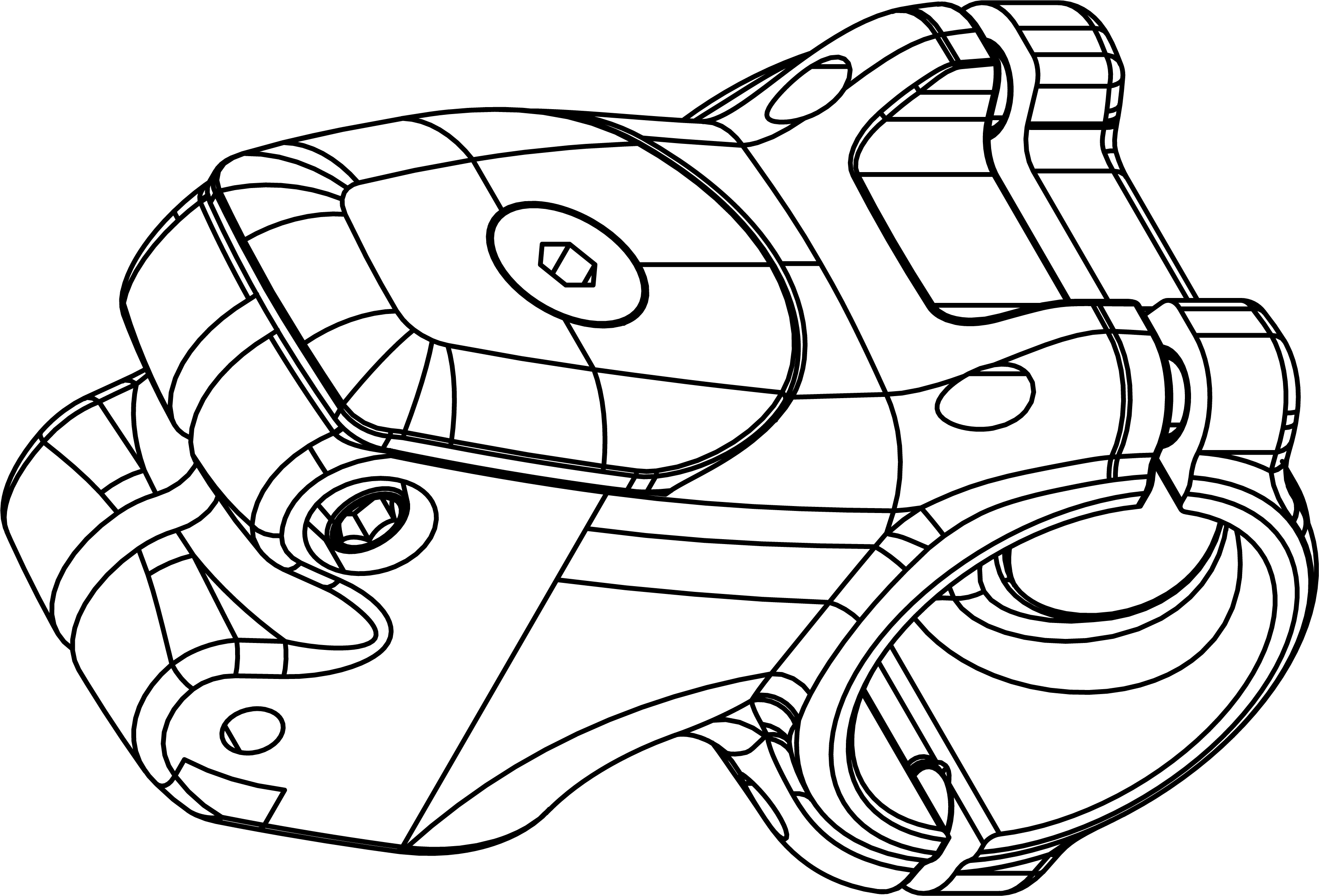 Electric ATV Scooter Steering Stem