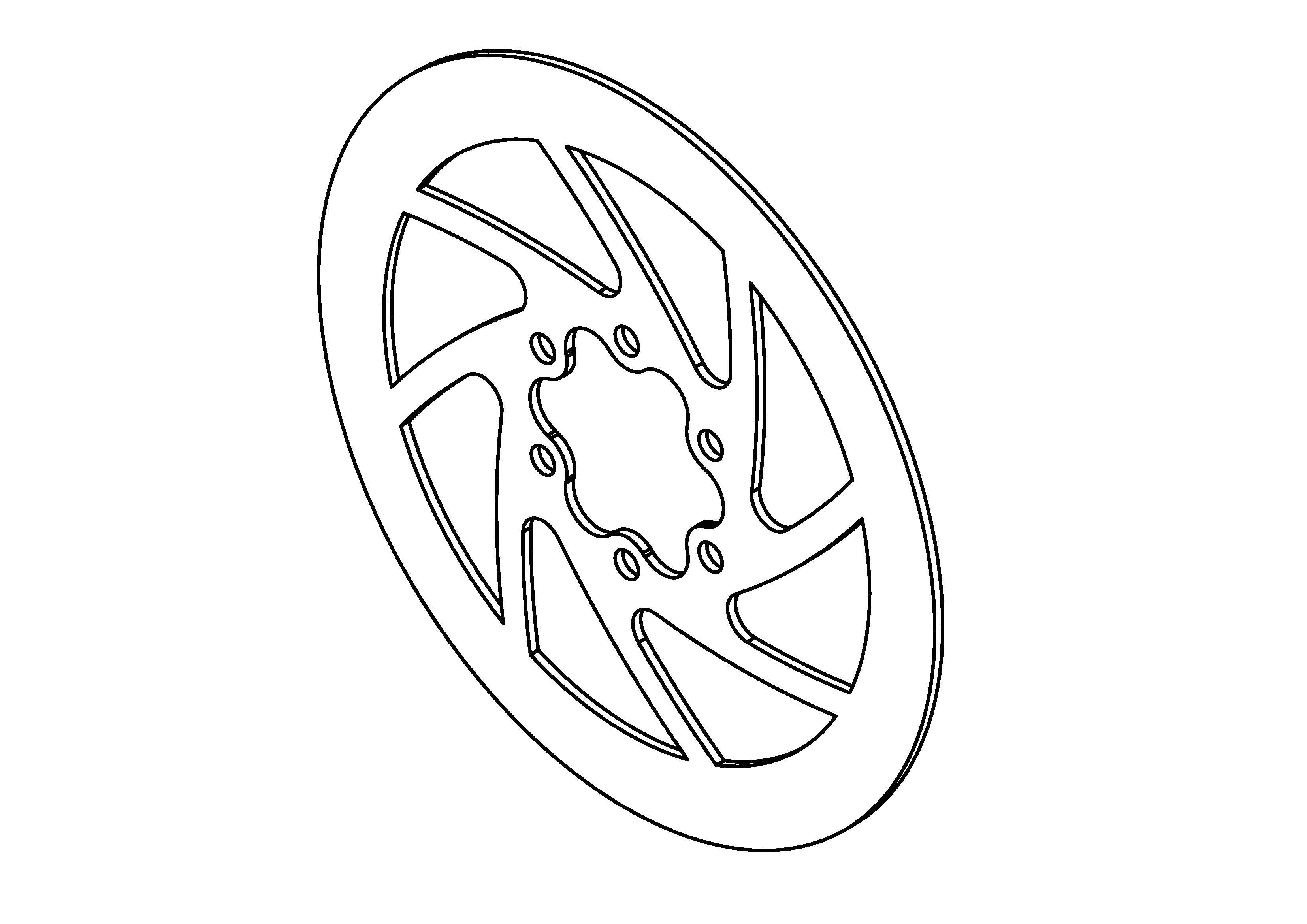 Electric ATV Scooter Disc Brake