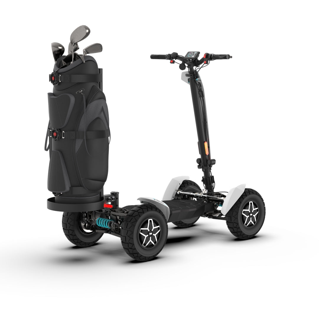 Golf Bag Holder For Electric Atv Scooters