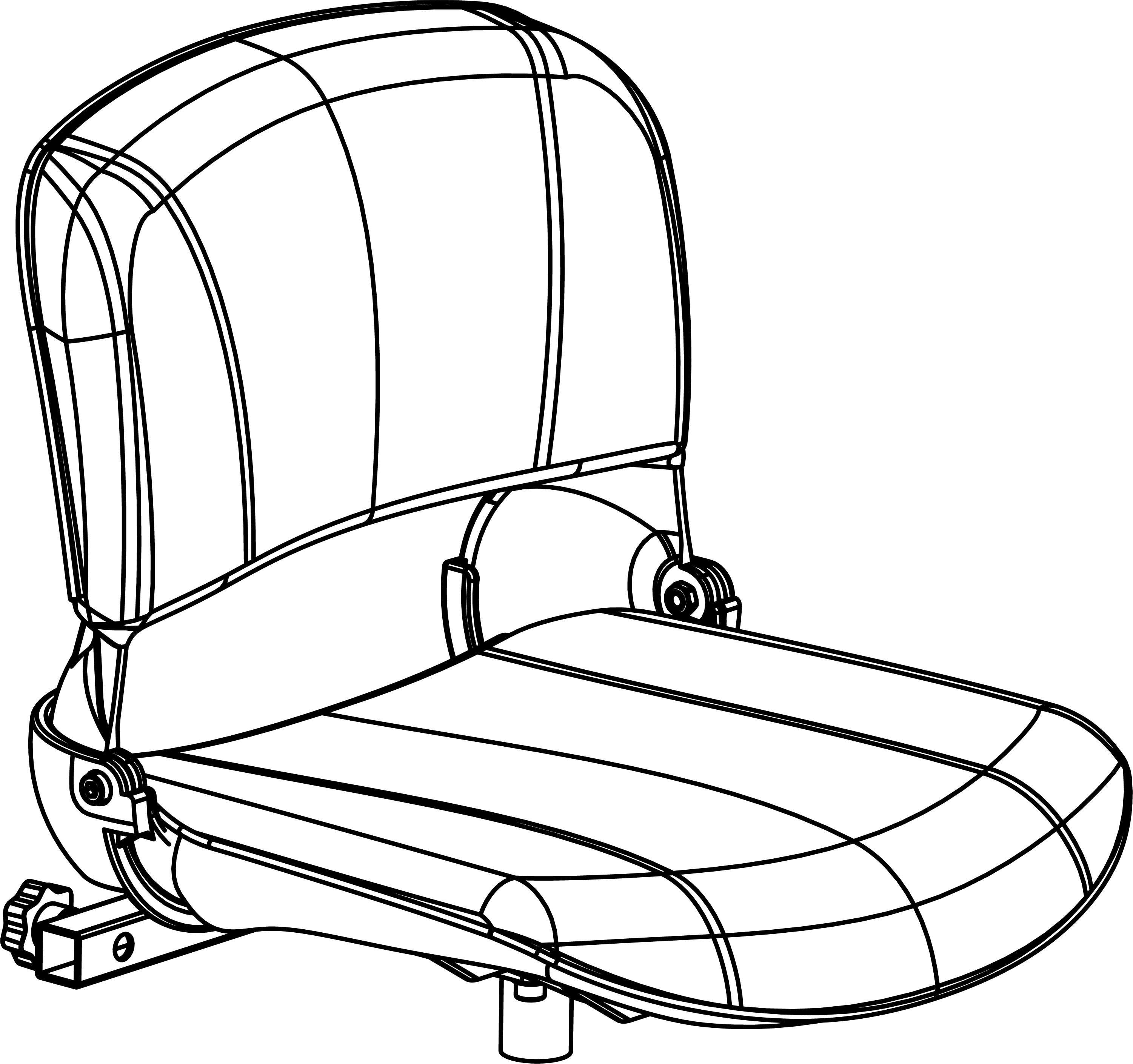 Electric ATV Scooter Seat