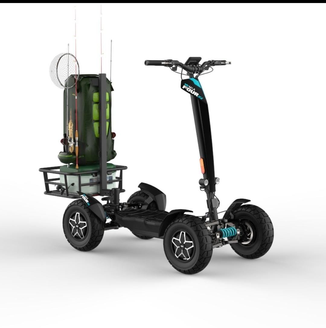 Electric ATV Scooter Outdoor Rack