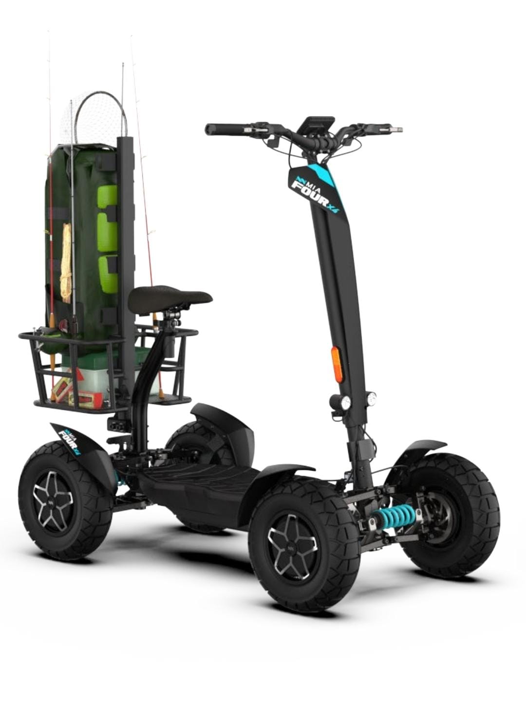 Electric ATV Scooter Outdoor Rack