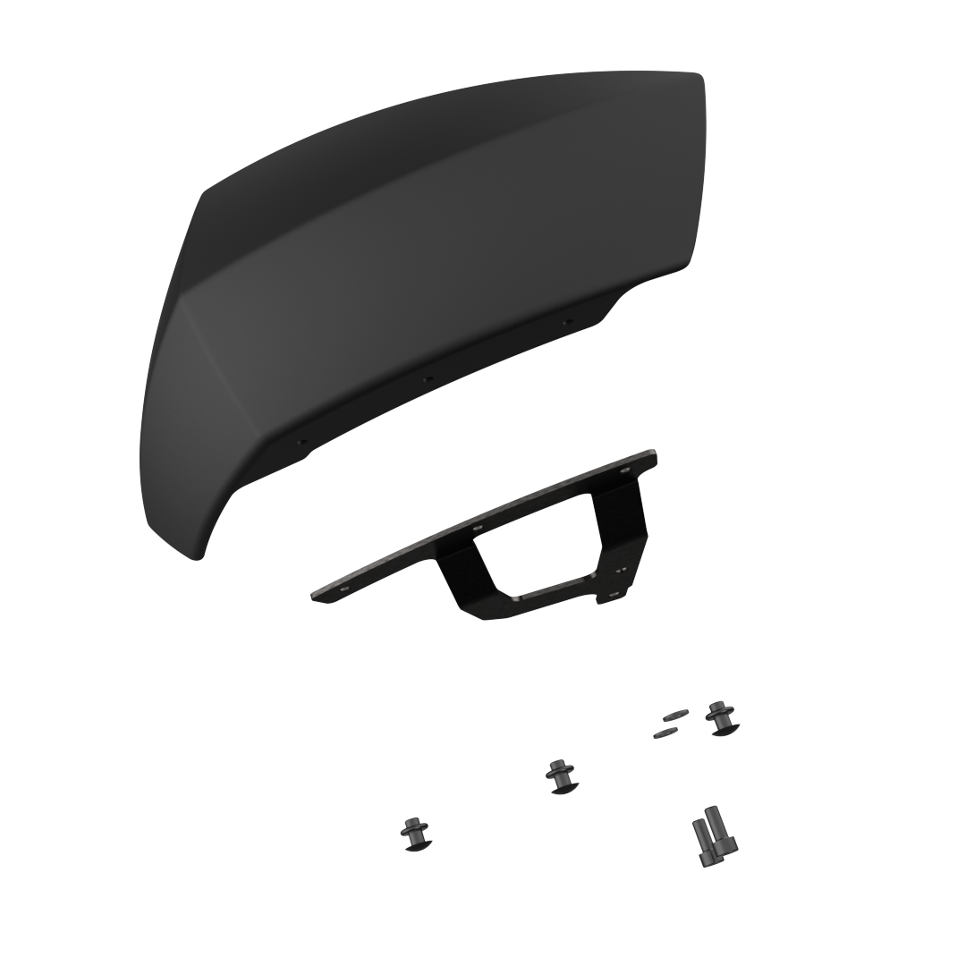 Assembled Front Fender for Electric ATV Scooters (Right)