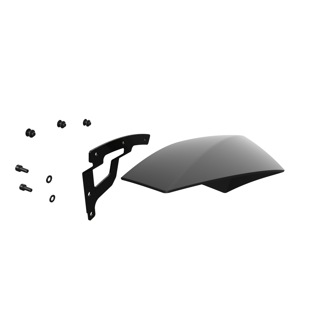 Assembled Front Fender for Electric ATV Scooters (Right)