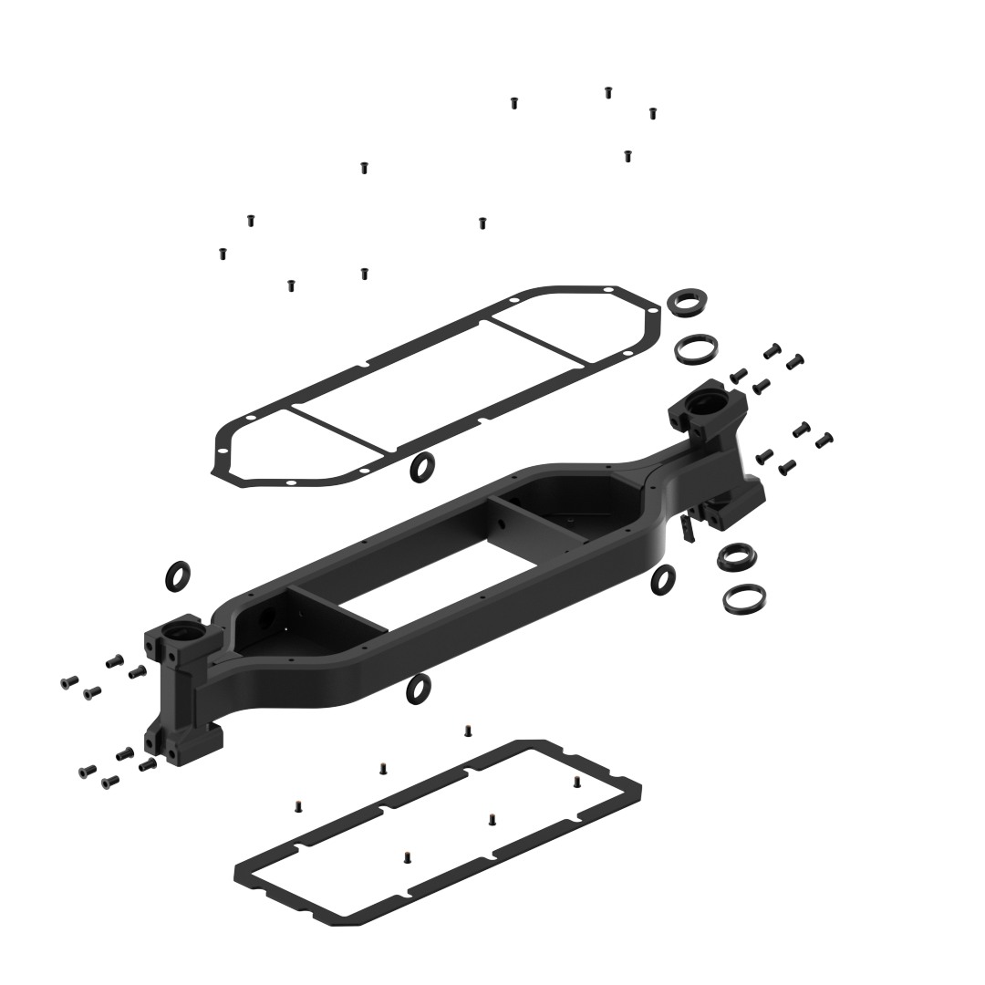 Assembled Chassis for Electric ATV Scooter