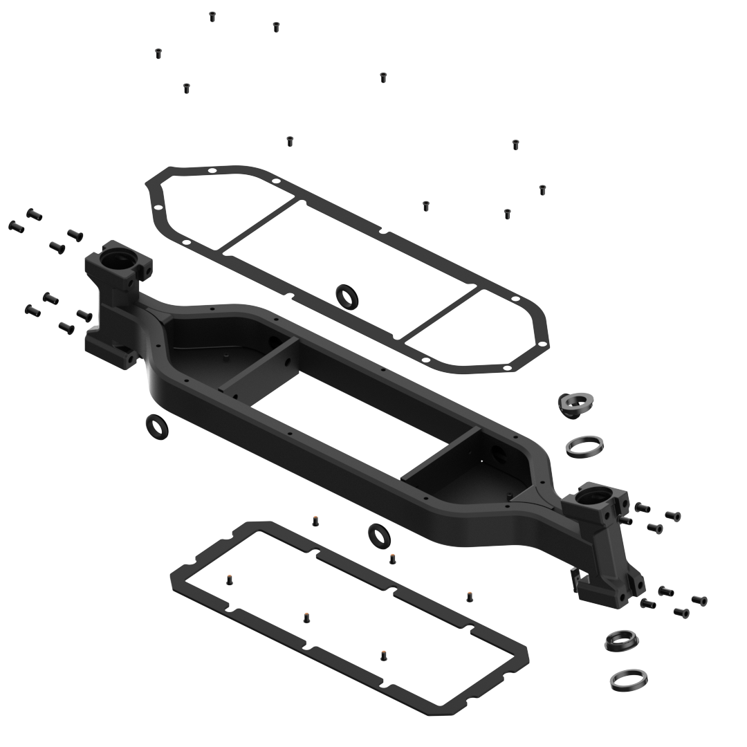 Assembled Chassis for Electric ATV Scooter