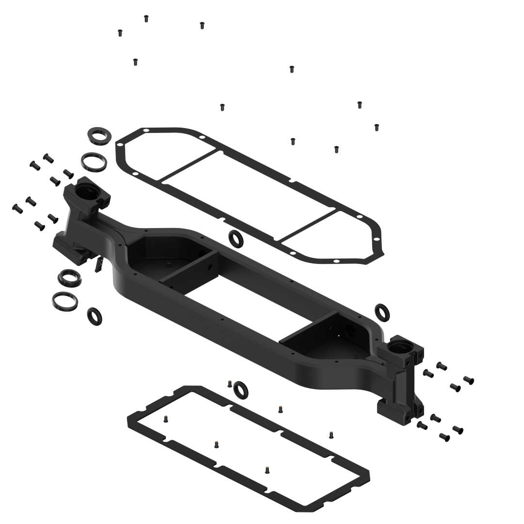 Assembled Chassis for Electric ATV Scooter