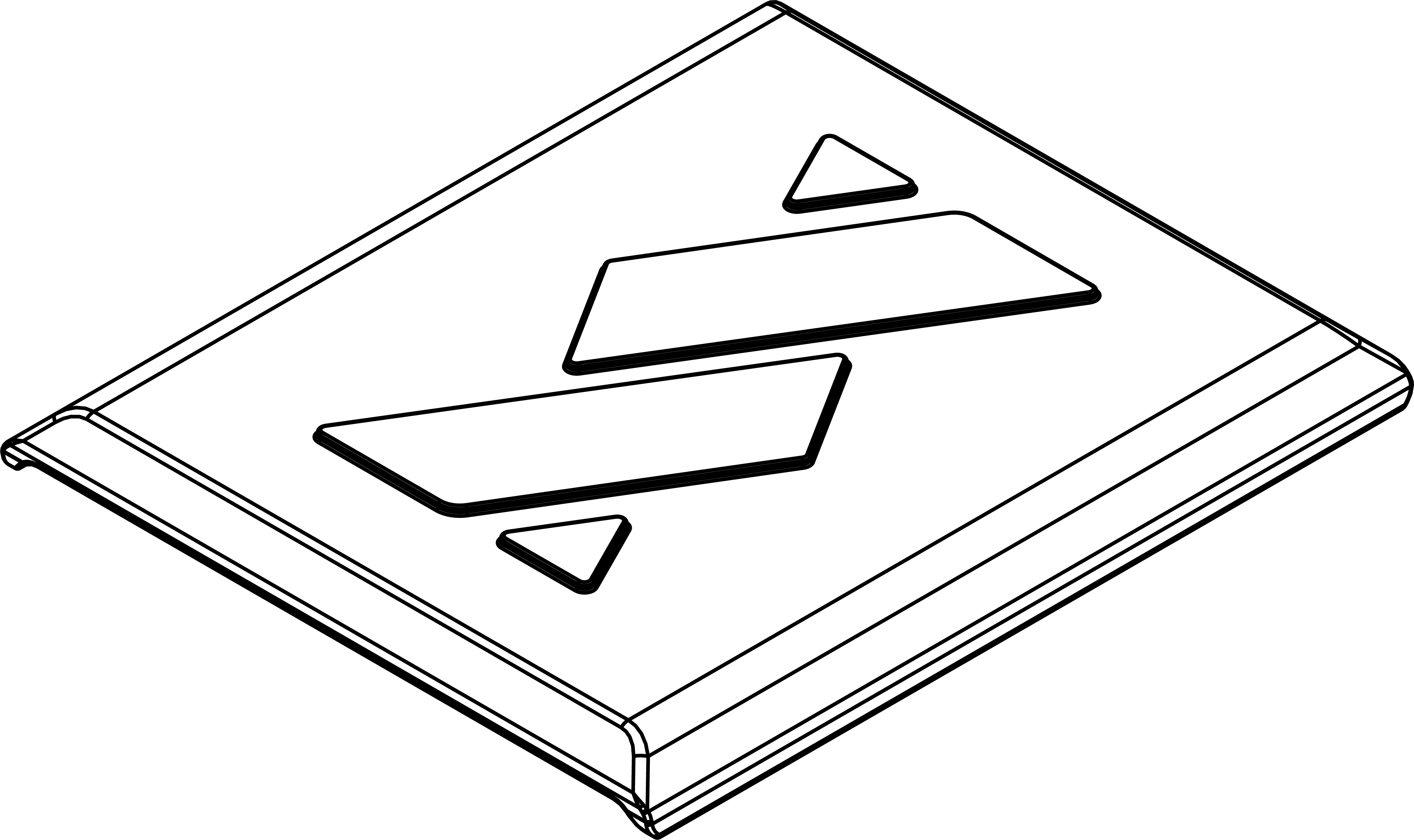 MIA Four X4 Stand-Up Electric ATV Scooter’s Block Cover