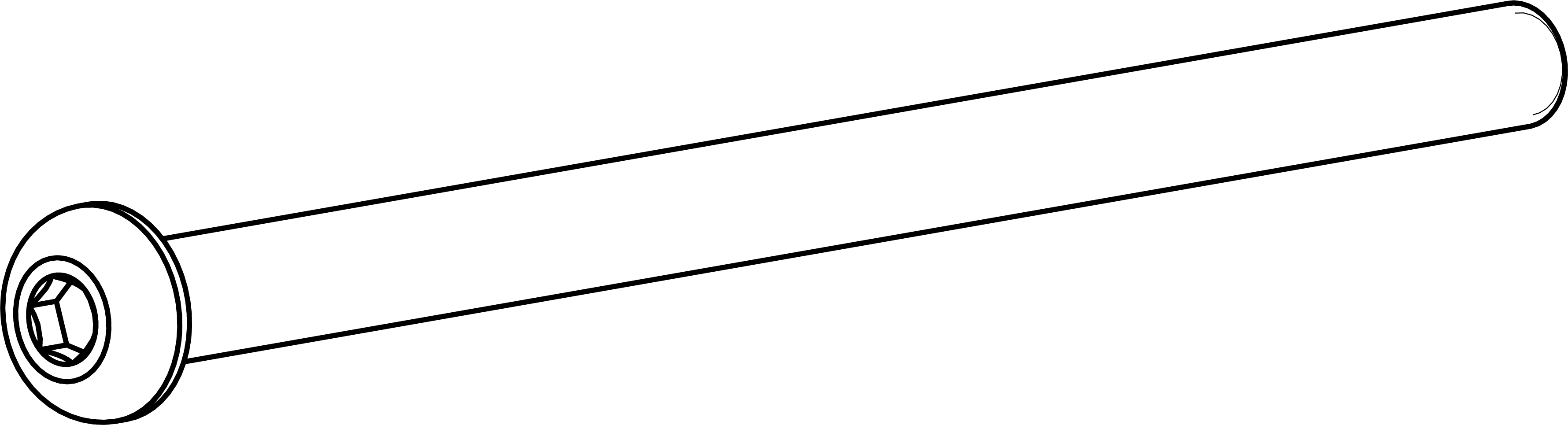 Precise Screw L136.5 Kit x8