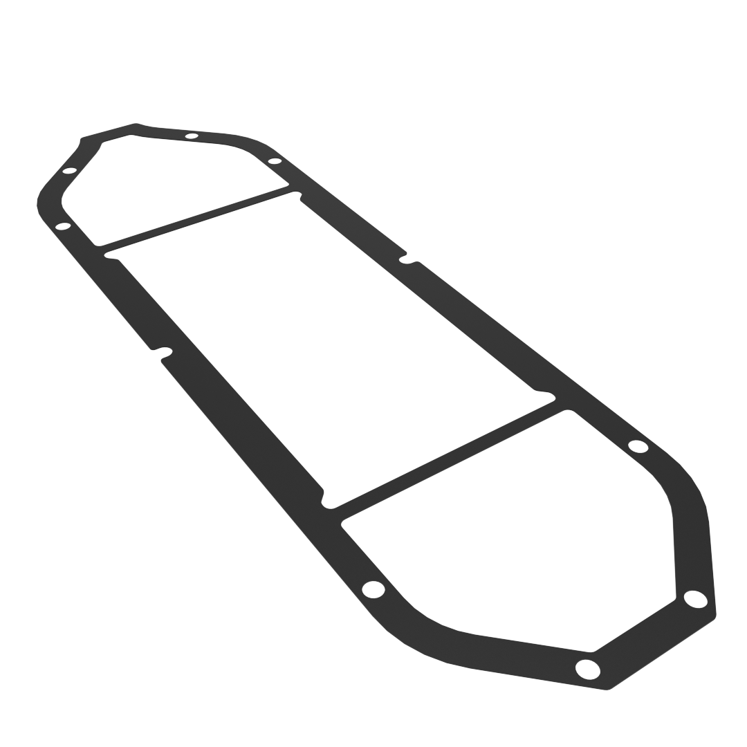 Electric ATV Scooter Frame to Board Seal