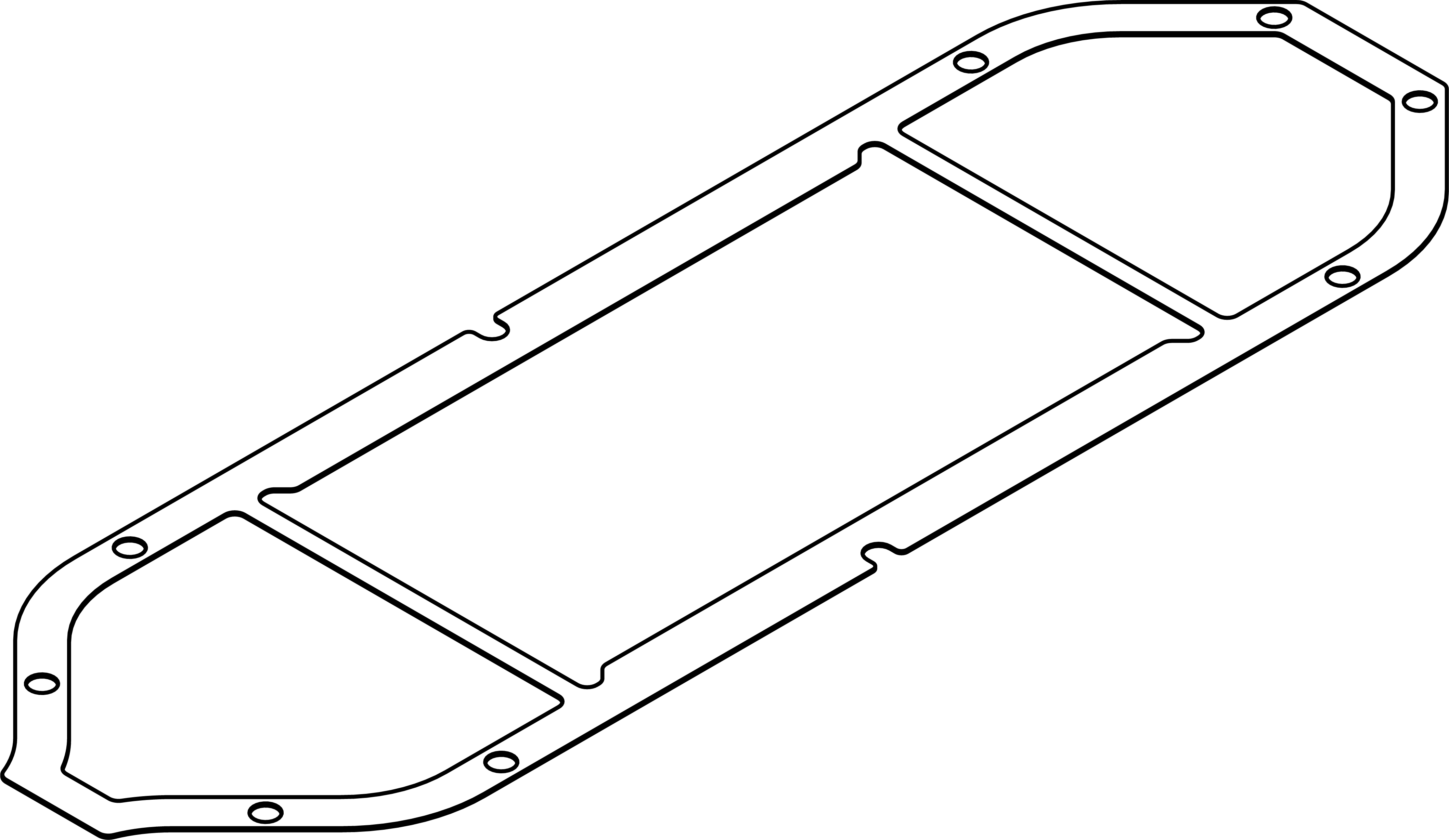 Electric ATV Scooter Frame to Board Seal