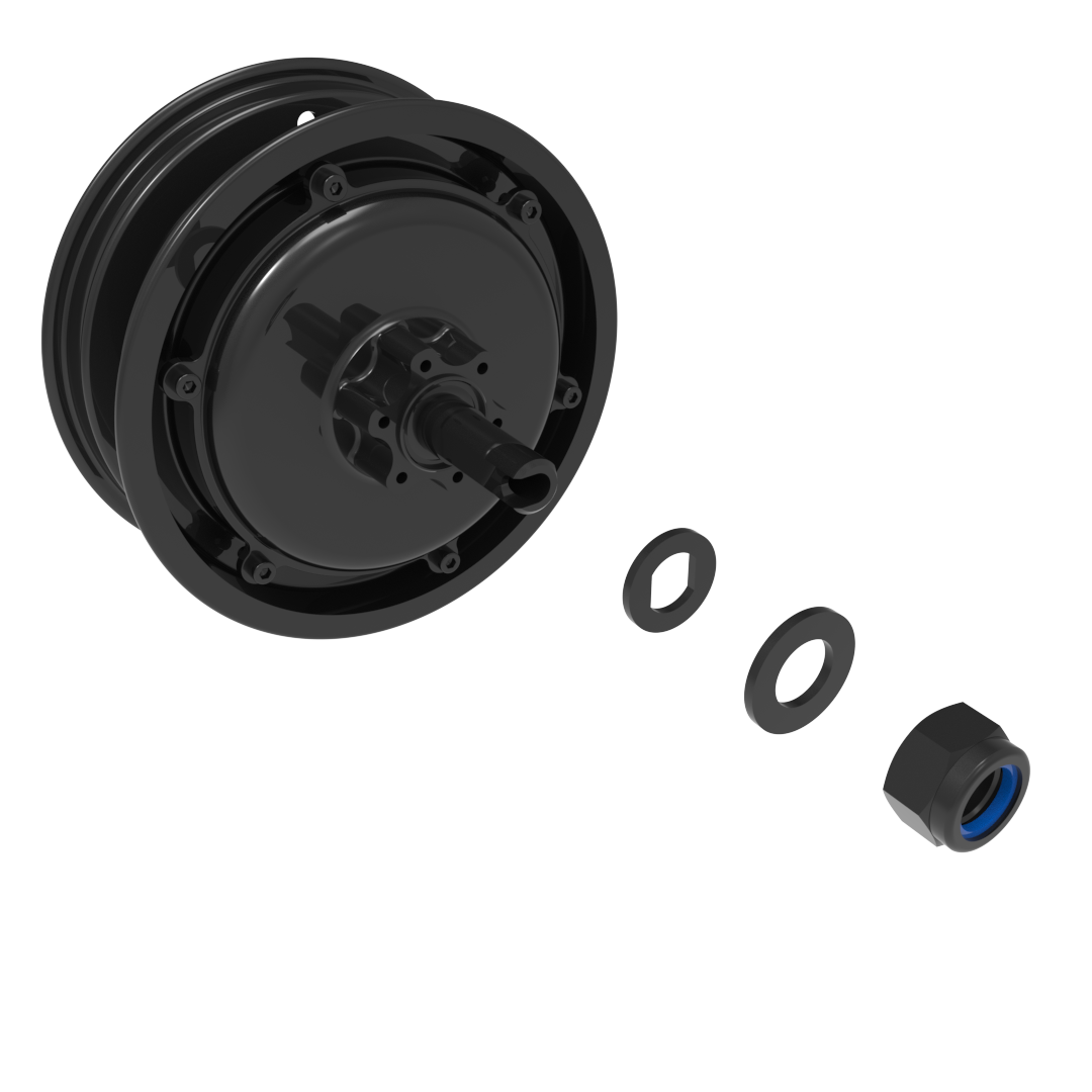 Electric ATV Scooter Hub Motor Left - Without Tire