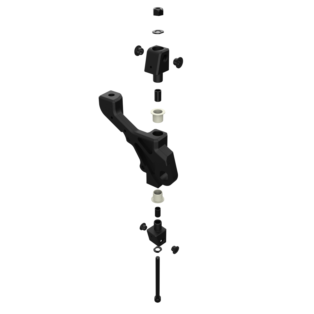 Electric ATV Scooter Assembled Steering Arm - Right